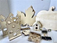 Wood Crafts for Painting/Decorating
