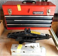 Huskey Sliding Drawer Tool Box/Jack/Trailer Hitch