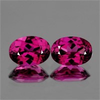 Natural Umba Raspberry Pink Rhodolite Garnet 3 pcs