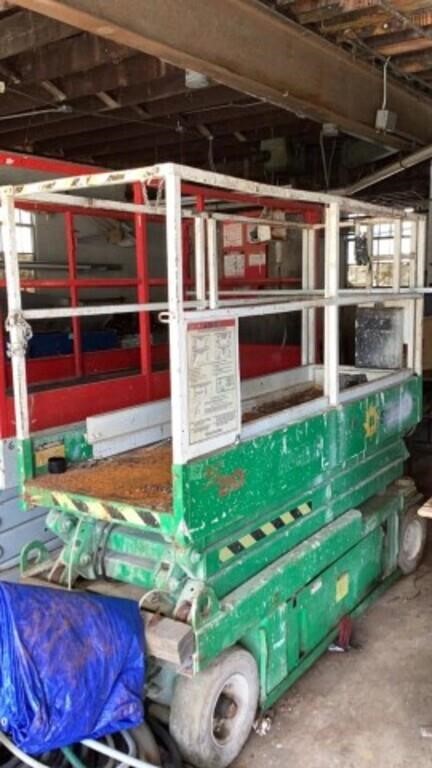 Snorkel SL20 Scissor Lift Controls Been Cut and