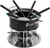 Generic Fondue Set Stainless Steel for Max. 6 Pers