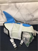 Medium Dog Life Jacket - Shark