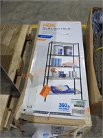 HDX 5 Shelf Storage Unit 36 W x 16 L x 72" H