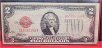 1928F $2.00 Red Seal Note