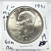 1971-S Dollar BU