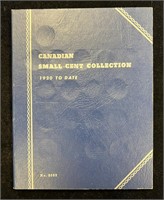 Canadian Small Cent Collection 1920 to Date Book