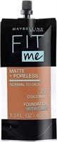 2 PACK Maybelline New York Fit Me 355 Coconut