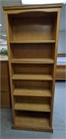 Large Wood Bookshelf 
84.5x30.5x12"