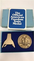 Bicentennial Journey Medal With Easel