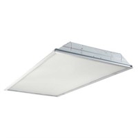 Metalux 2 Ft. X 2 Ft. White Integrated LED Drop Ce