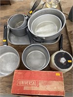 Vintage club pans and aluminum pans