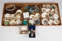 Huge Lot of Costume Jewelry & Vintage Watches.
