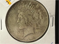 Peace Silver dollar