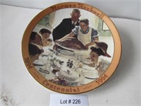 "Freedom From Want" Collector Plate