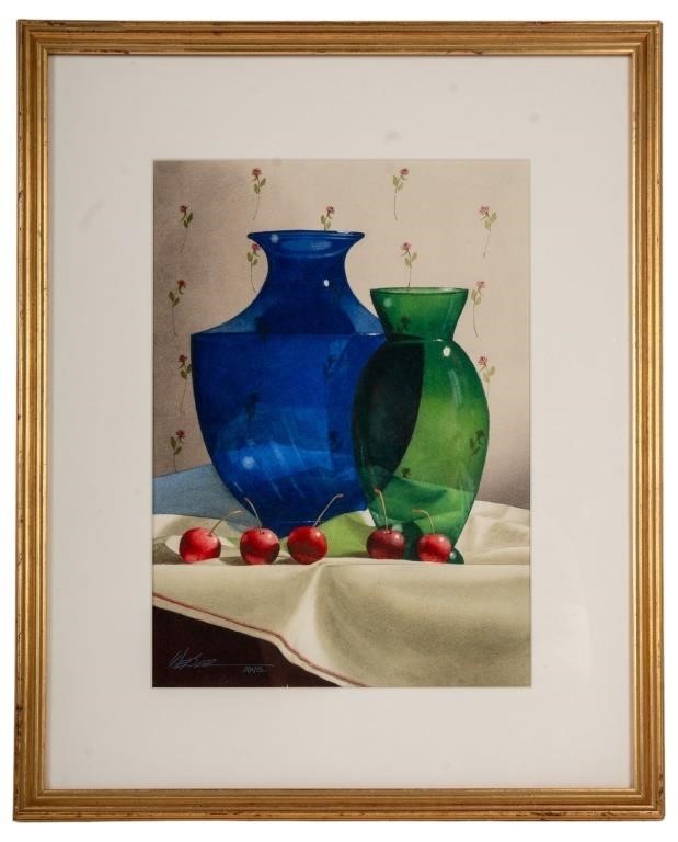 Watercolor Still Life by Michael J. Weber