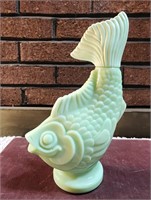 Avon Jadeite Green Coy Fish