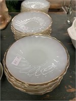 21 Anchor Hocking Saucers