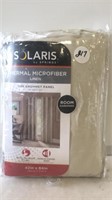 Solaris Thermal microfiber 1 grommet panel 42”x84”