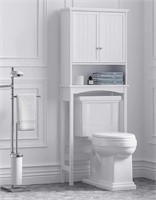 UTEX Over The Toilet Storage Cabinet, Bathroom Ab