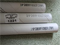 Cherry Veneer Strips