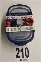 New (10) Piece Set of Farberware Containers