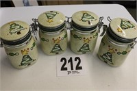 (4) Christmas Containers (Basement)