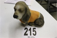 Concrete 'Smokey' Dog (Front Paw Damaged)