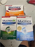 Mucinex Pack of 3