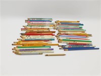 Vintage Various Advertising Lead Pencils, Large