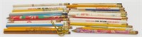 Vintage Advertising Pencils, Various