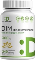 Sealed -  ( 2 packs) - DIM Supplement 300mg, 240 C