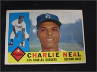 1960 TOPPS #155 CHARLIE NEAL DODGERS