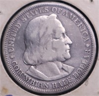 1893 COLUMBIAN EXPO HALF DOLLAR VG