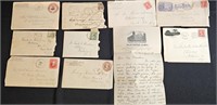 1800s Handwritten Letters, Envelopes