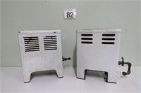 Antique Enamel Gas Heaters