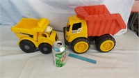 (2) Toy Trucks, Dumptruck, Megabloks