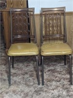 Two Vintage Mid Century MEMPHIS DINETTES Chairs