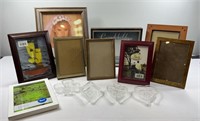 ASSORTED PICTURE FRAMES AND CARD SUIT CANDY