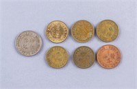 1930s - 70s Hong Kong Coins 20pc