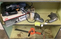 Plate Joiner, Drills and Saw