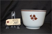 Tea Leaf Bowl - No Maker Stamp 6.25" w x 4.5" T