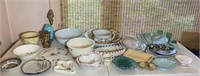 Lot of Ceramic Dishes Plates Bowls