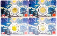 Lot 4 RCM 2001 $2 Coin Issue Polar Bear w/Display
