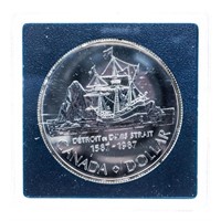 1587 -1887 Canada Silver Dollar