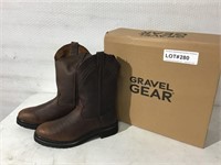 Gravel Gear 12" Pull on Boots Sz 9 1/2