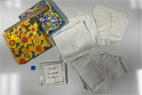 Lot of Paper and Cloth Napkins
