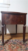 Inlaid End Table-One Drawer 20"W x 27"D x 23"H