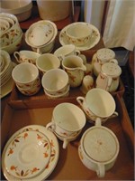 Large set of Jewel dinnerware