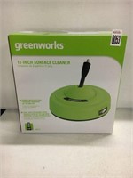 GREENWORKS 11 INCH SURFACE CLEANER