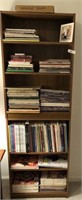 Double Bookcase with Quilting Magazines